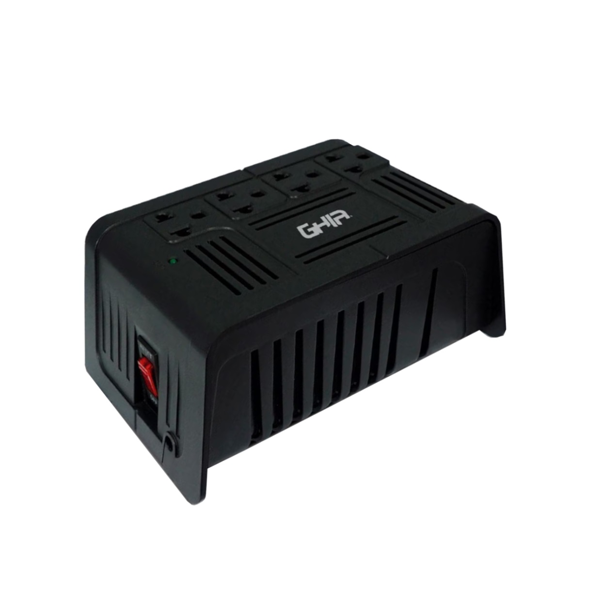 REGULADOR DE VOLTAJE GHIA 1000VA 4 CONTACTOS